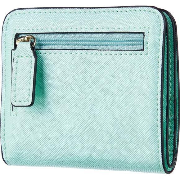 Womens Rfid Blocking Small Compact Bifold Luxury Genuine Leather Pocket Wallet - Picture 3 of 6